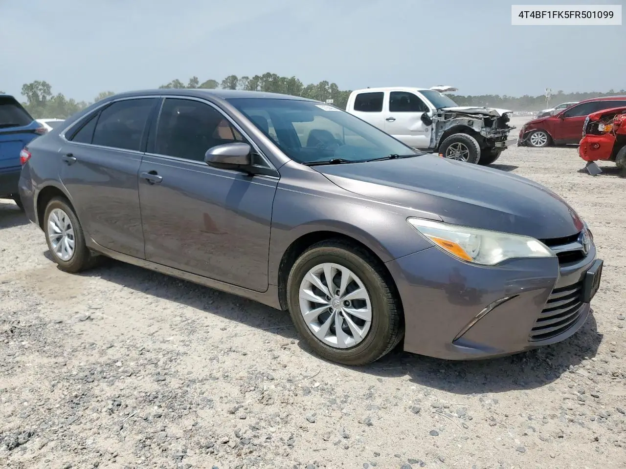 2015 Toyota Camry Le VIN: 4T4BF1FK5FR501099 Lot: 57054855