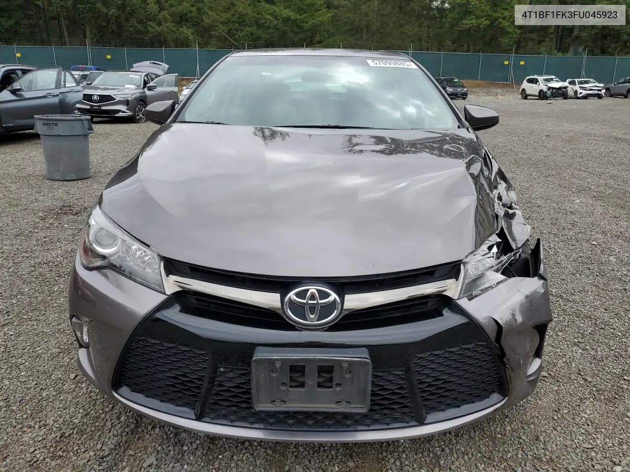 2015 Toyota Camry Le VIN: 4T1BF1FK3FU045923 Lot: 57099885