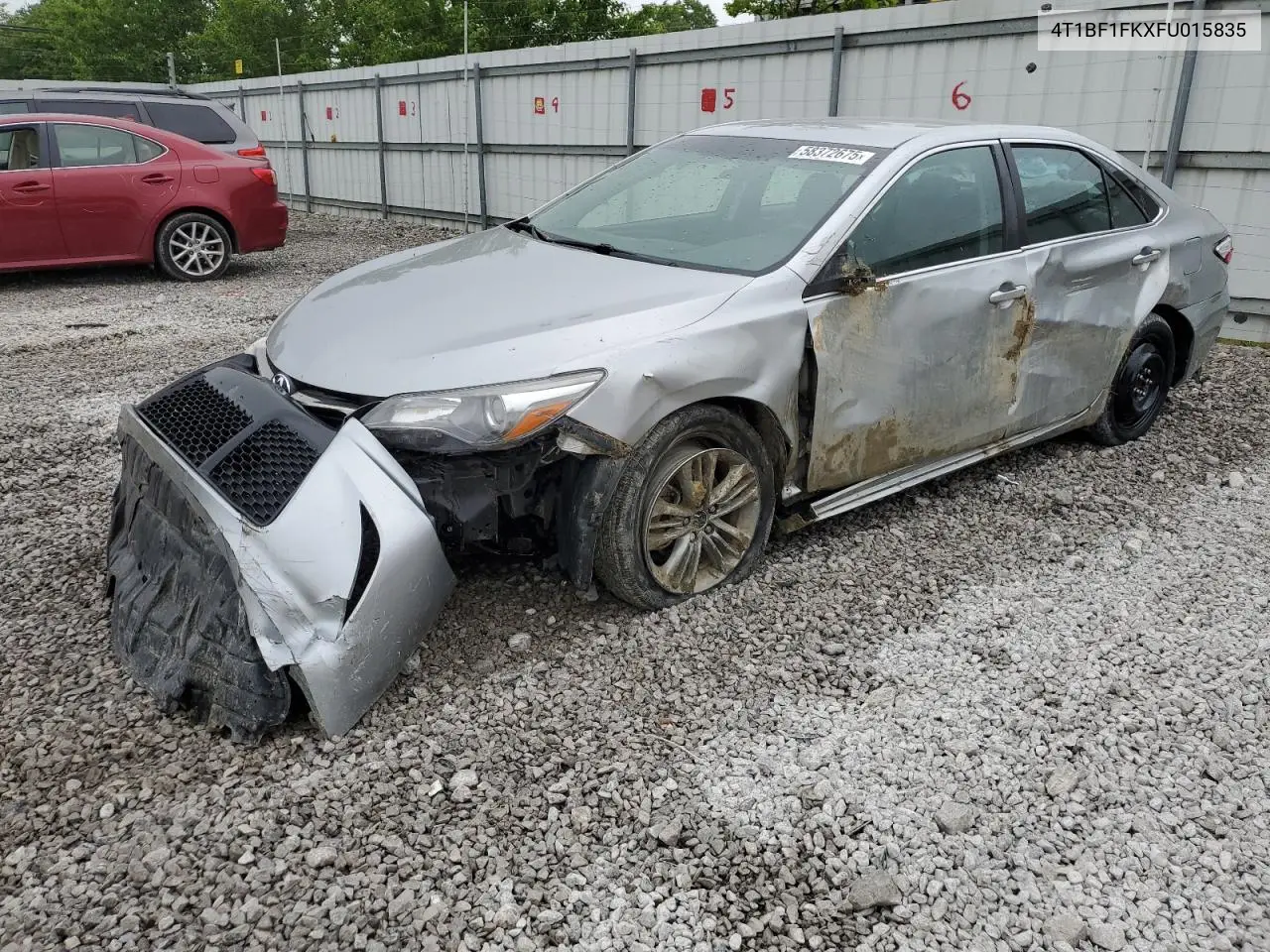 2015 Toyota Camry Le VIN: 4T1BF1FKXFU015835 Lot: 58372675