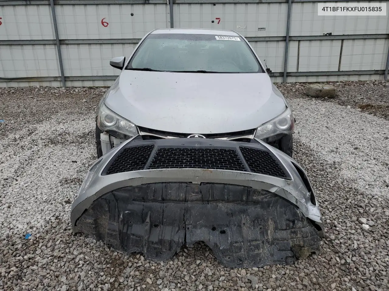 2015 Toyota Camry Le VIN: 4T1BF1FKXFU015835 Lot: 58372675