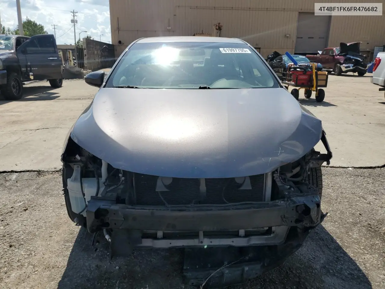 2015 Toyota Camry Le VIN: 4T4BF1FK6FR476682 Lot: 61997705