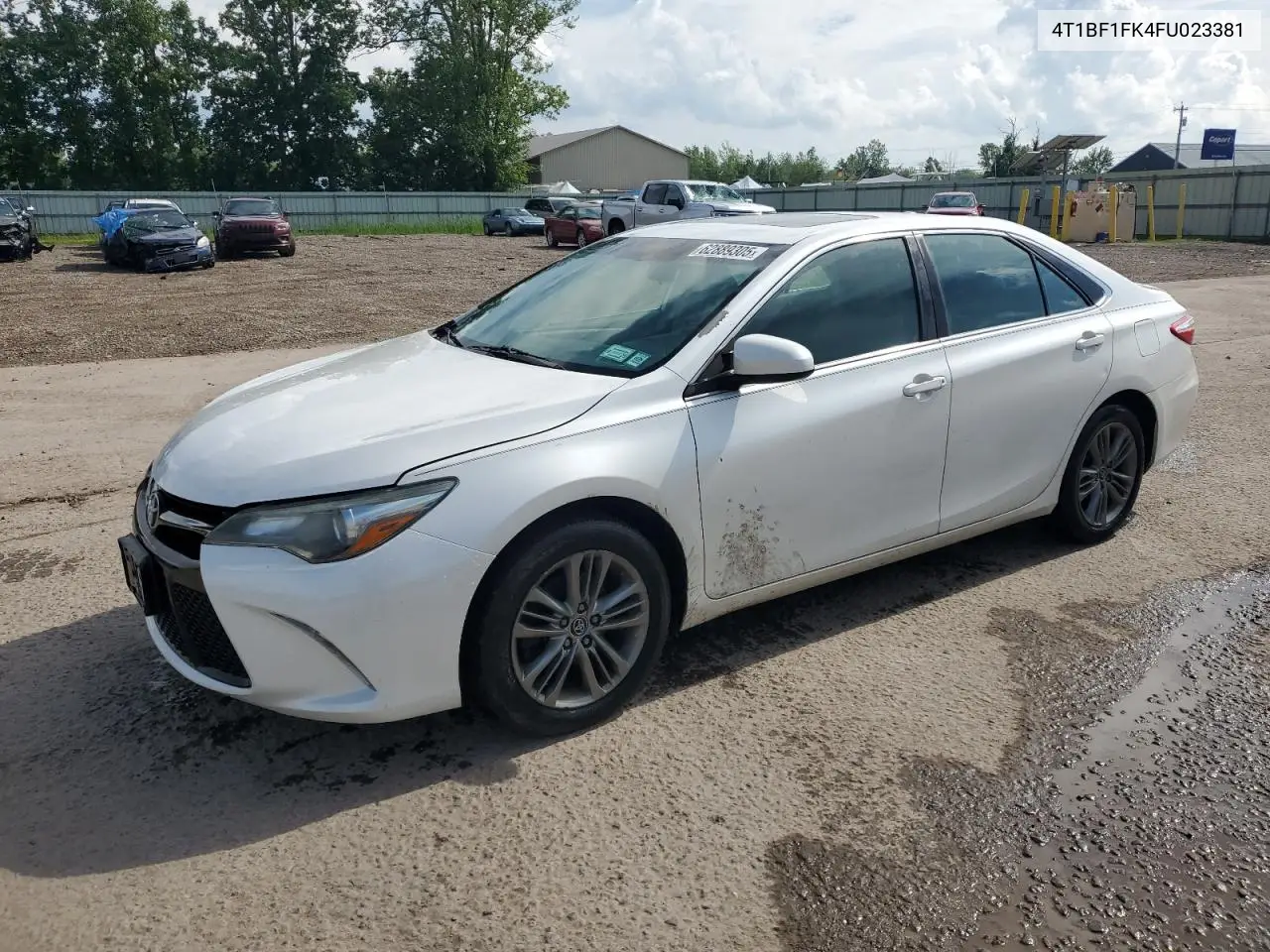 2015 Toyota Camry Le VIN: 4T1BF1FK4FU023381 Lot: 62889305