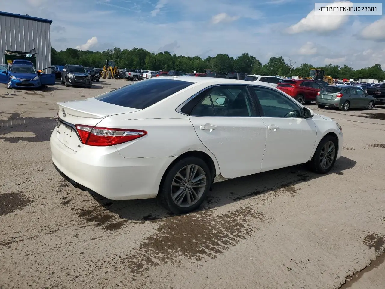 2015 Toyota Camry Le VIN: 4T1BF1FK4FU023381 Lot: 62889305