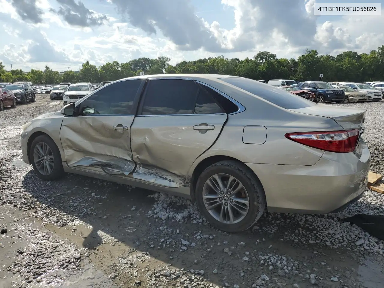 2015 Toyota Camry Le VIN: 4T1BF1FK5FU056826 Lot: 63008915