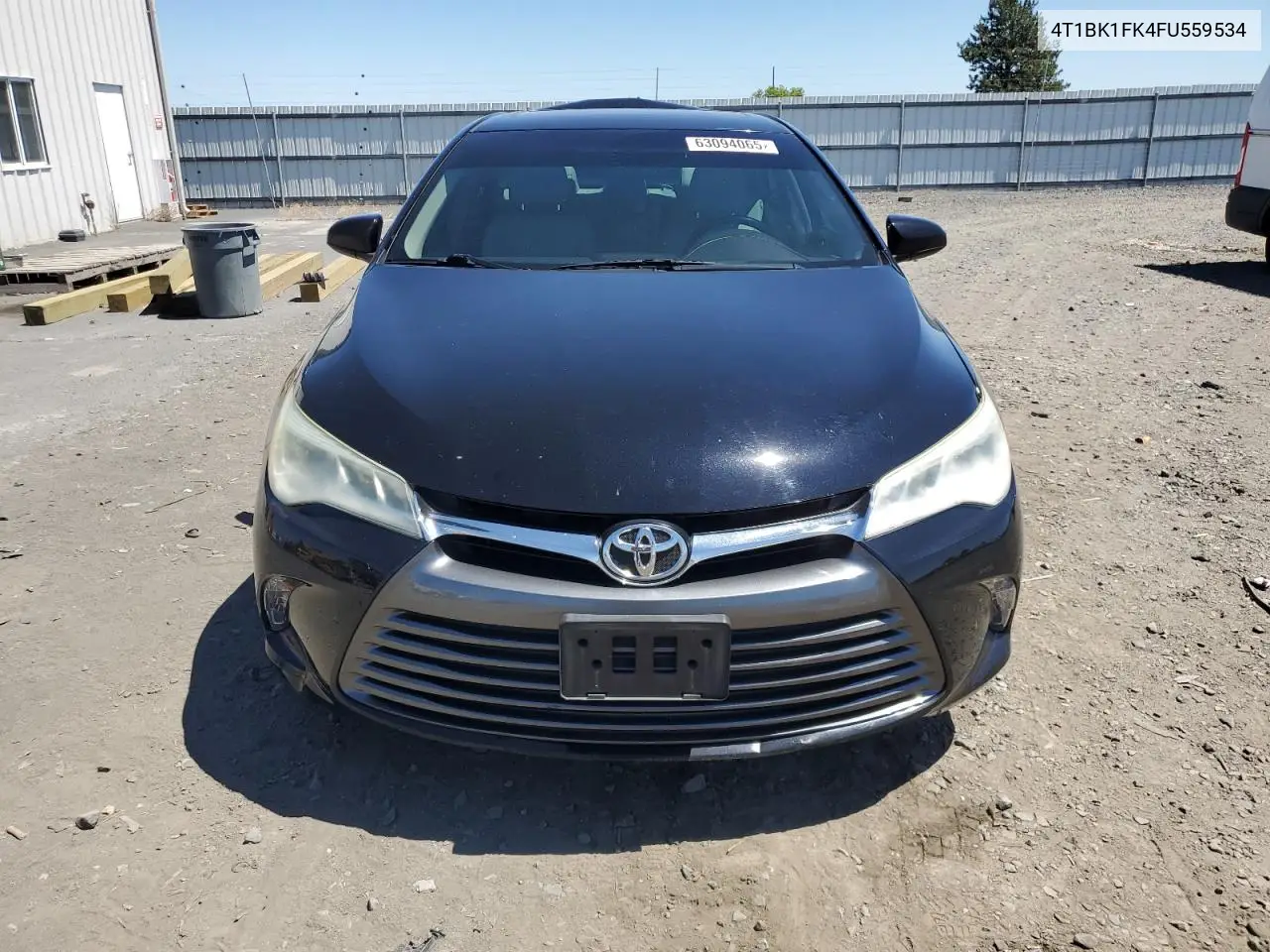 2015 Toyota Camry Xse VIN: 4T1BK1FK4FU559534 Lot: 63094065