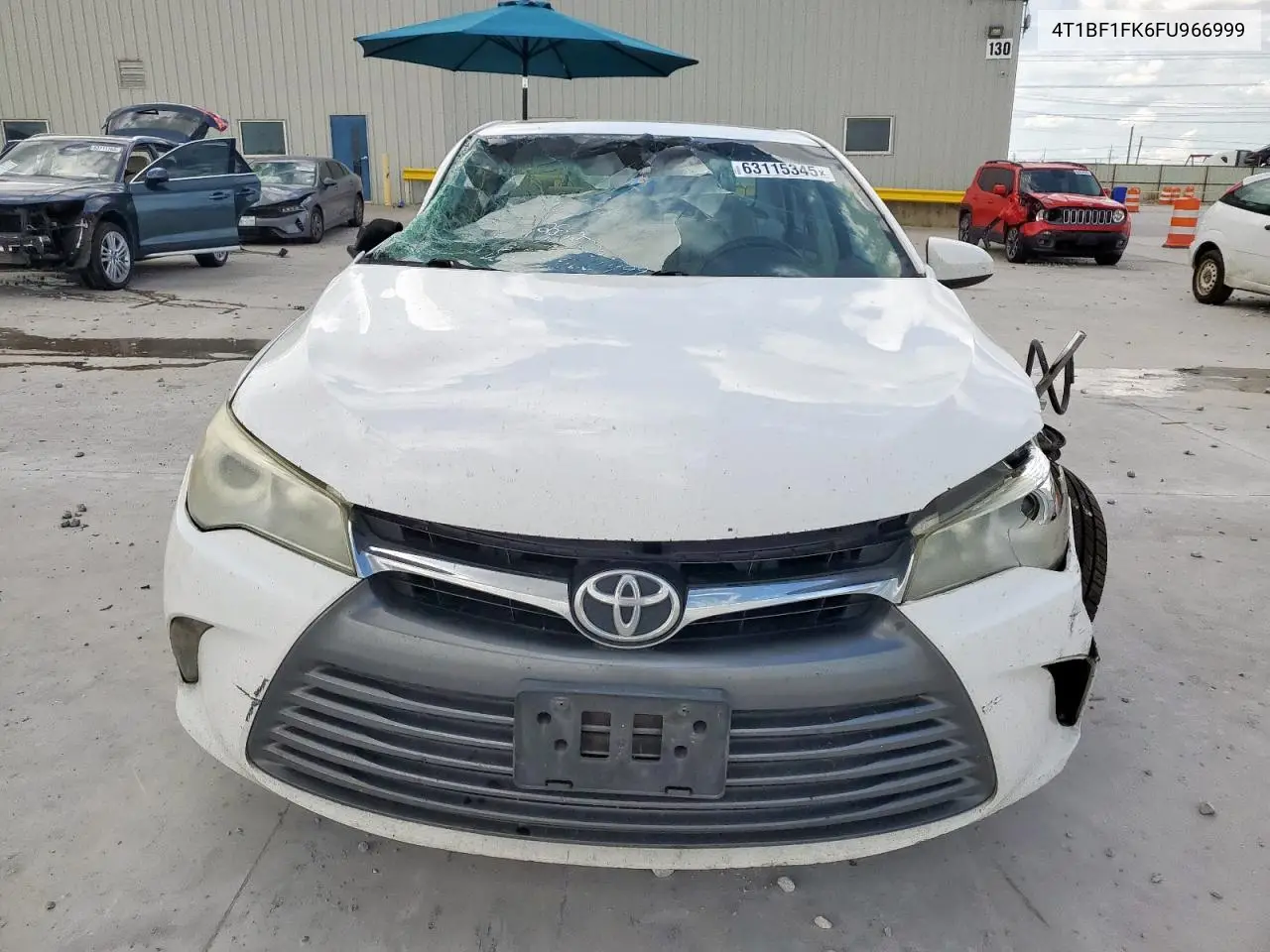 2015 Toyota Camry Le VIN: 4T1BF1FK6FU966999 Lot: 63115345