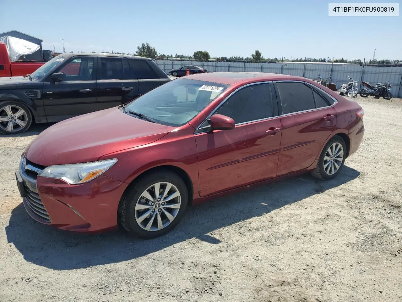 2015 Toyota Camry Le VIN: 4T1BF1FK0FU900819 Lot: 63121695
