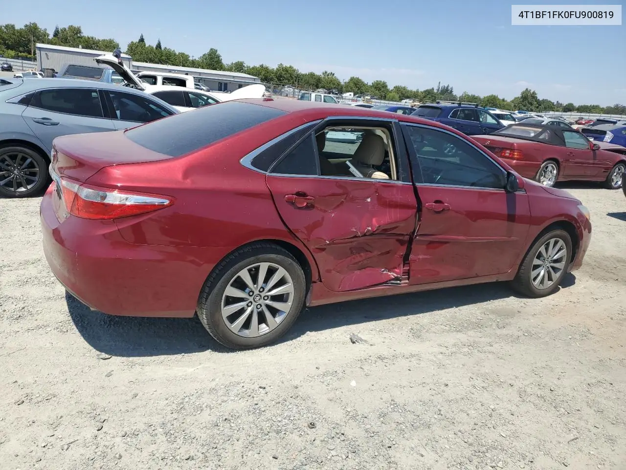 2015 Toyota Camry Le VIN: 4T1BF1FK0FU900819 Lot: 63121695