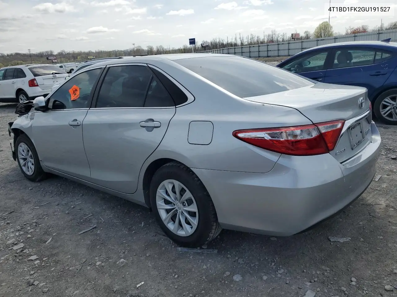2016 Toyota Camry Hybrid VIN: 4T1BD1FK2GU191527 Lot: 51300495