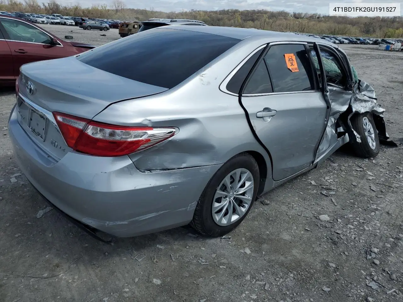 2016 Toyota Camry Hybrid VIN: 4T1BD1FK2GU191527 Lot: 51300495