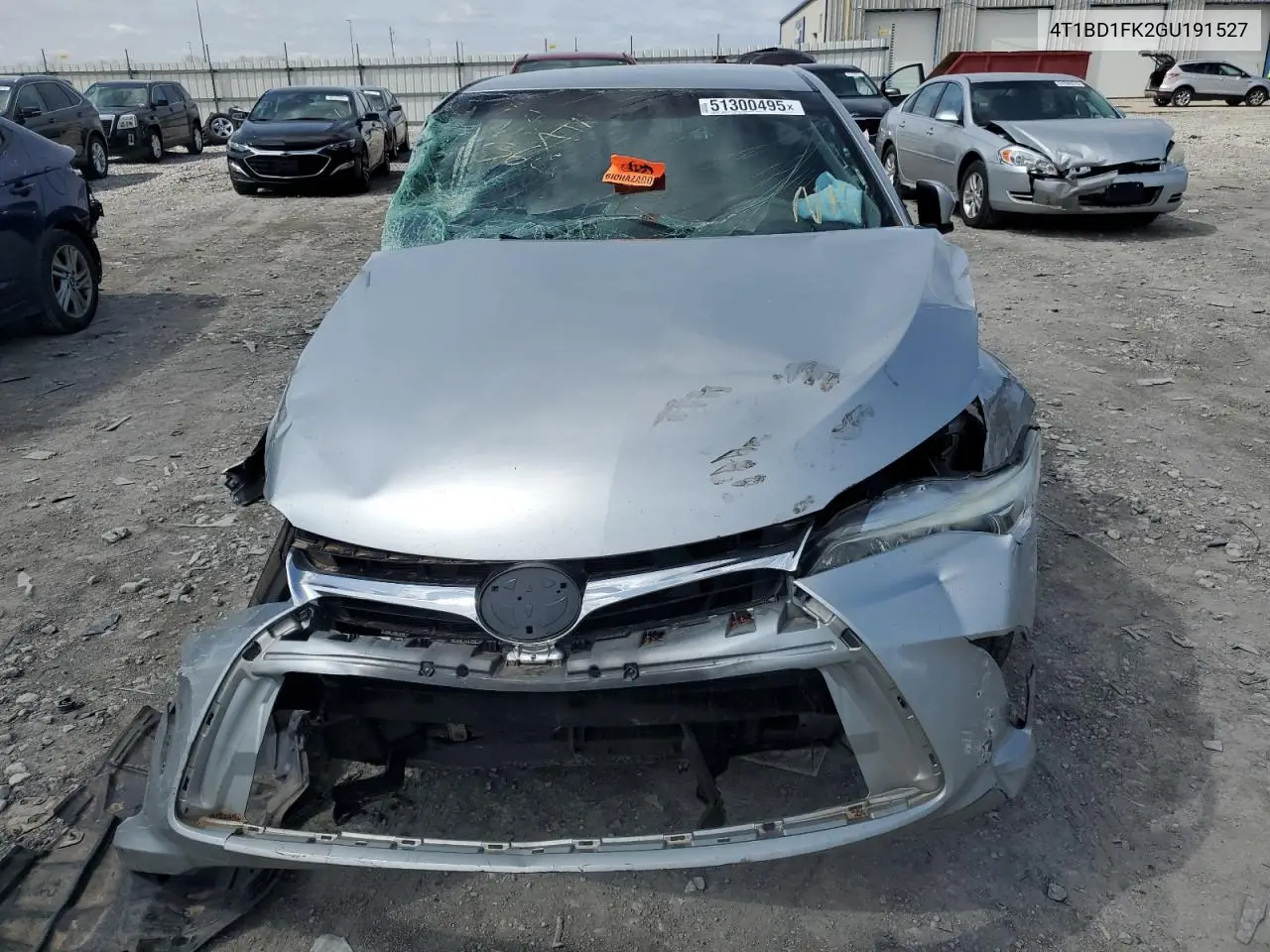 2016 Toyota Camry Hybrid VIN: 4T1BD1FK2GU191527 Lot: 51300495