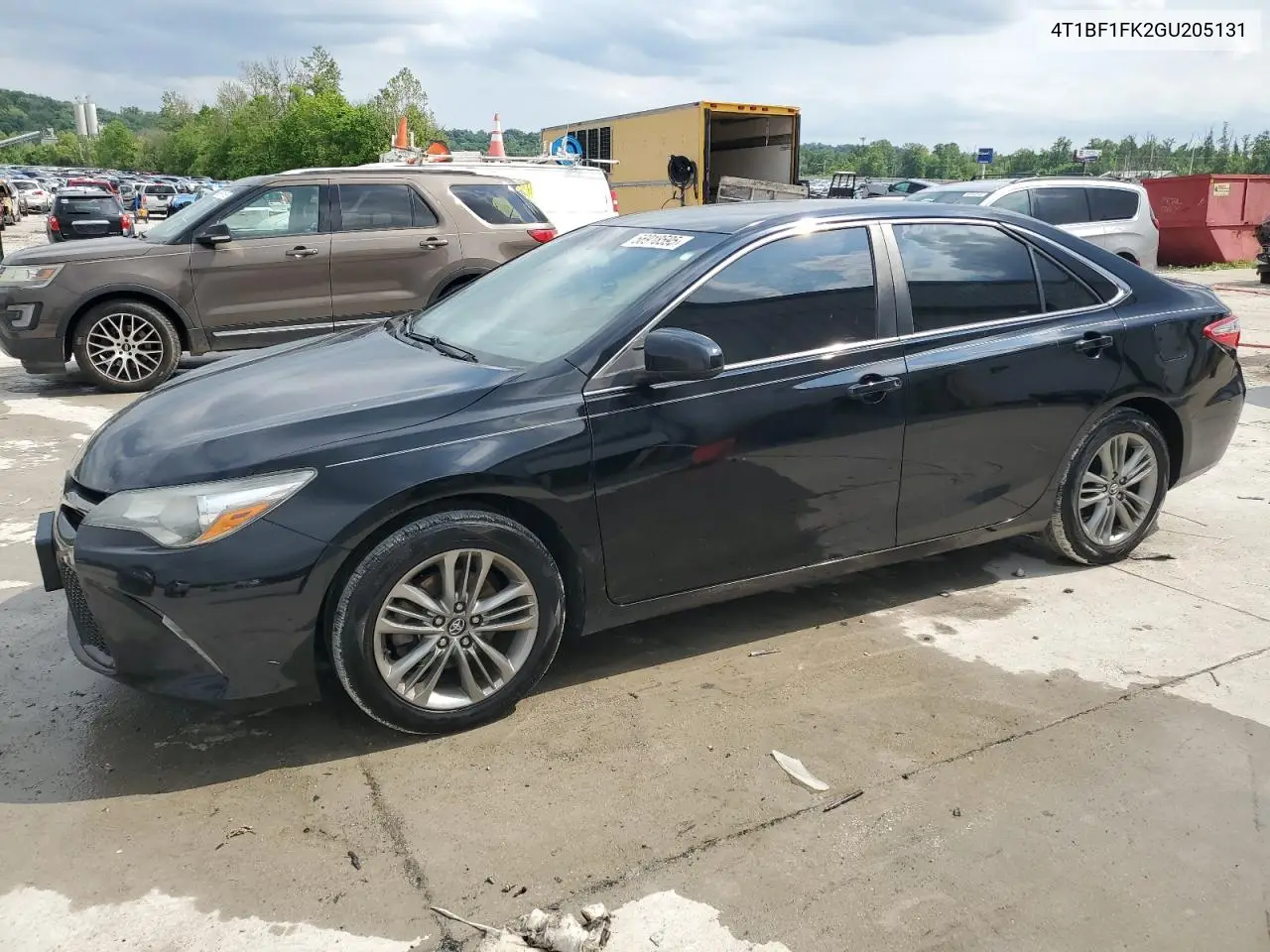 2016 Toyota Camry Le VIN: 4T1BF1FK2GU205131 Lot: 56918595