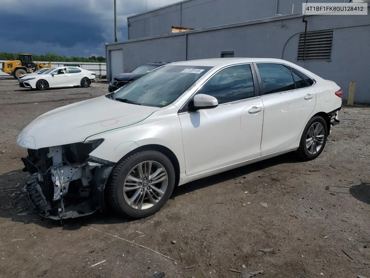 2016 Toyota Camry Le VIN: 4T1BF1FK8GU128412 Lot: 57128115