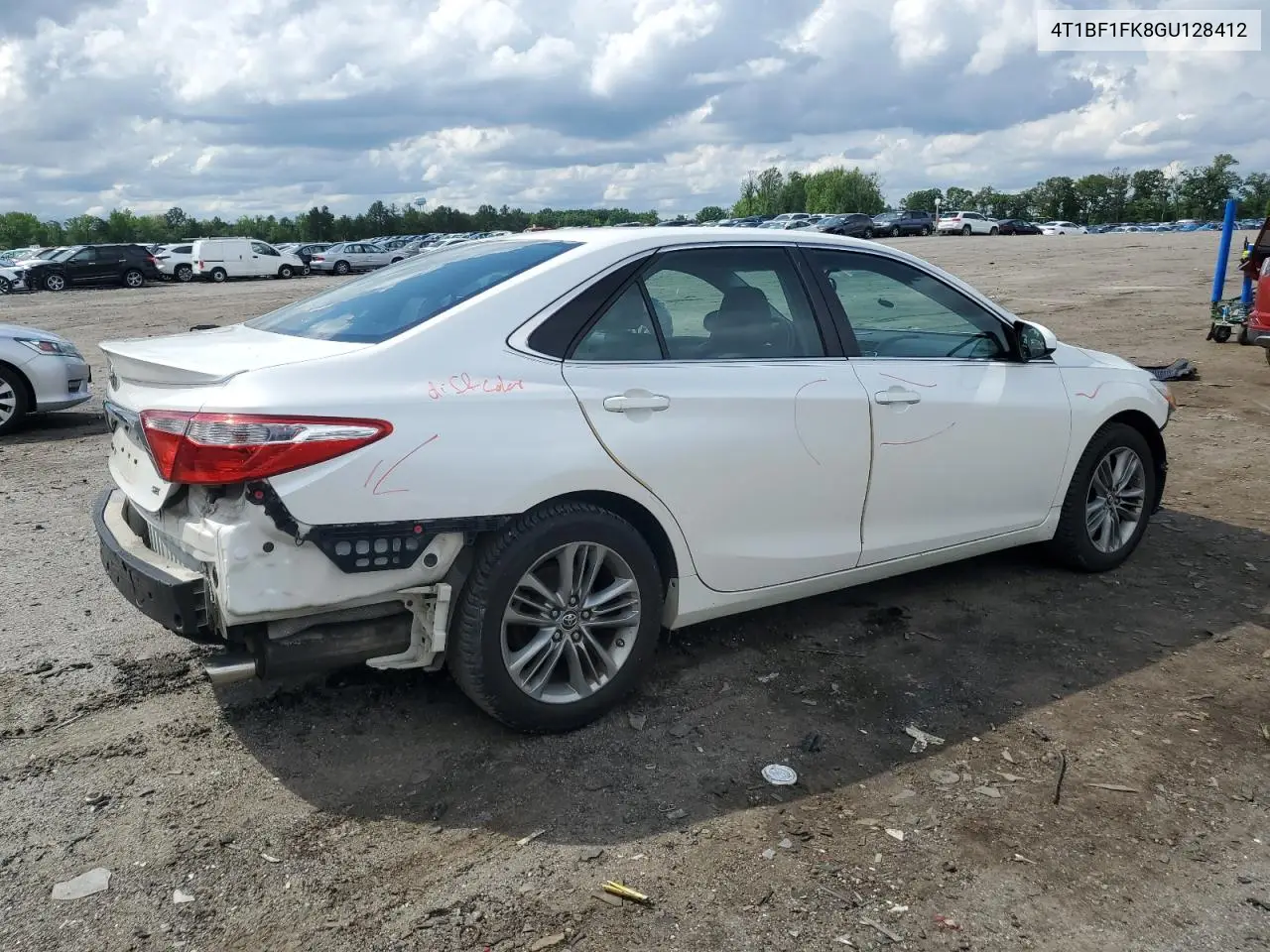 2016 Toyota Camry Le VIN: 4T1BF1FK8GU128412 Lot: 57128115