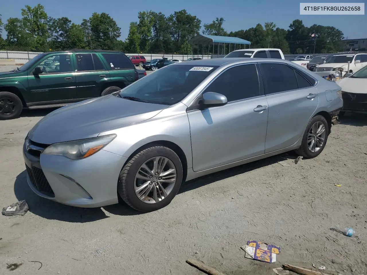 2016 Toyota Camry Le VIN: 4T1BF1FK8GU262658 Lot: 60087045