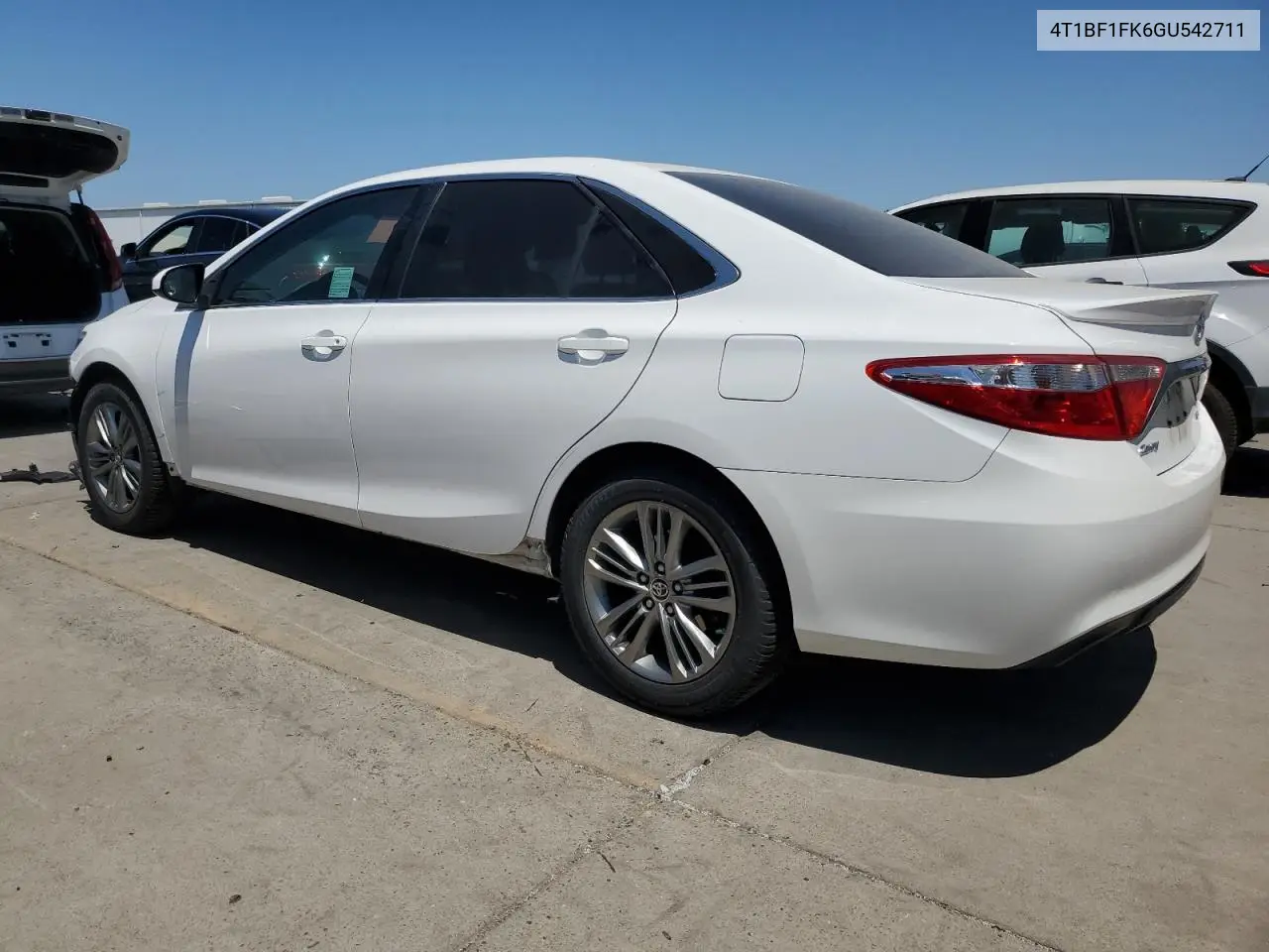 2016 Toyota Camry Le VIN: 4T1BF1FK6GU542711 Lot: 62959995