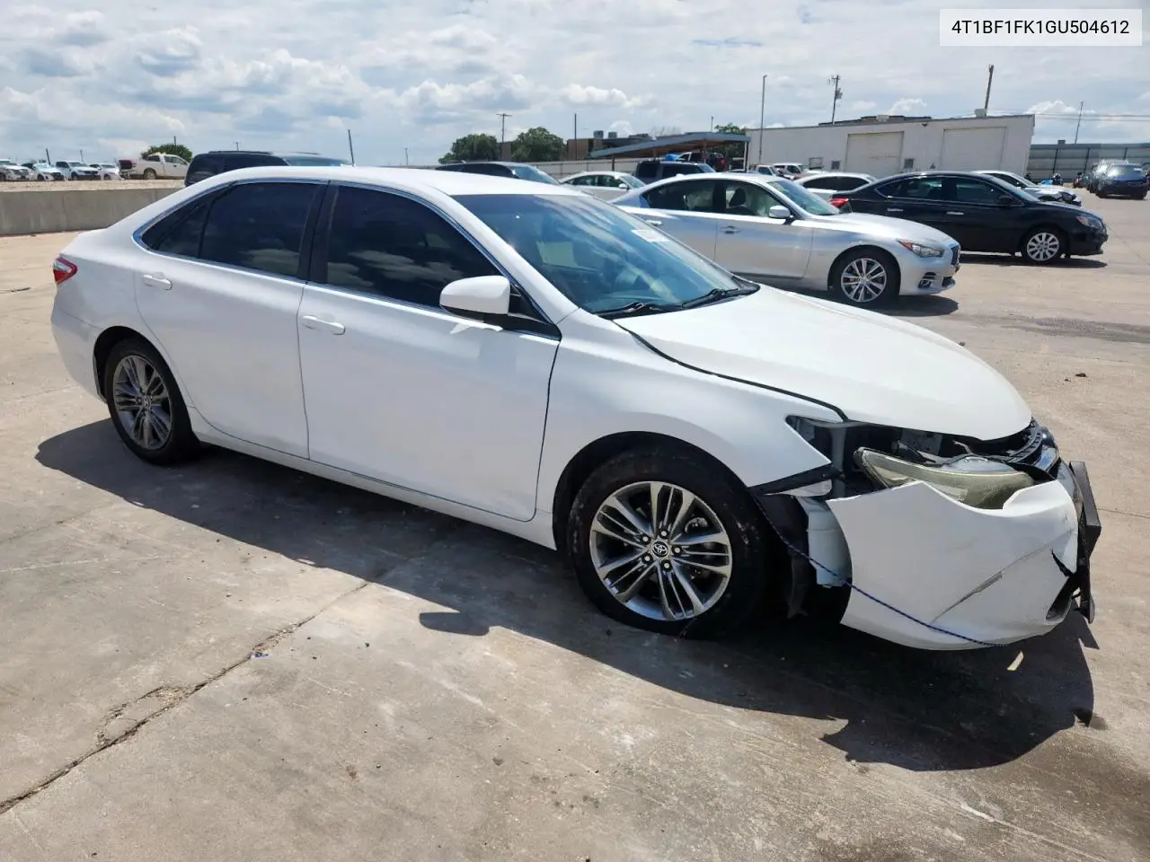 2016 Toyota Camry Le VIN: 4T1BF1FK1GU504612 Lot: 63307475