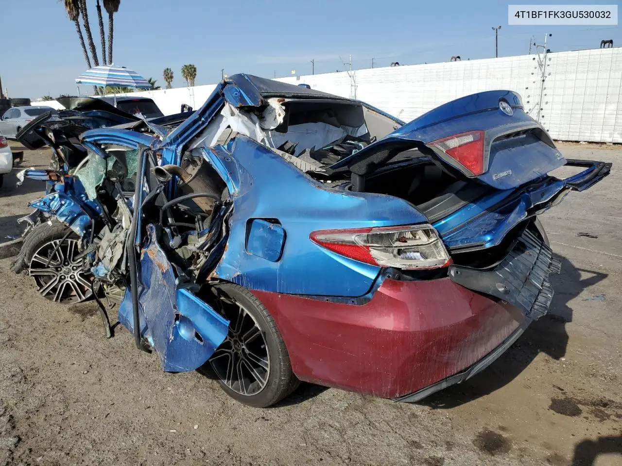 2016 Toyota Camry Le VIN: 4T1BF1FK3GU530032 Lot: 87294654