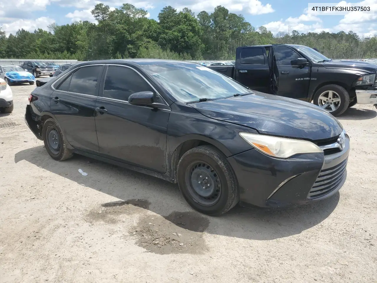 2017 Toyota Camry Le VIN: 4T1BF1FK3HU357503 Lot: 55828035