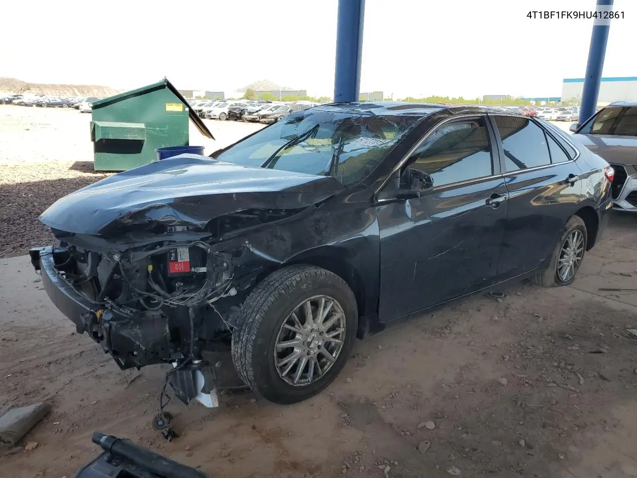 2017 Toyota Camry Le VIN: 4T1BF1FK9HU412861 Lot: 57127015