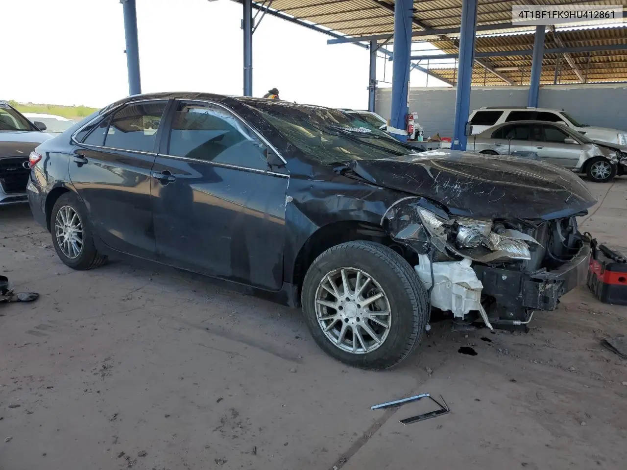 2017 Toyota Camry Le VIN: 4T1BF1FK9HU412861 Lot: 57127015