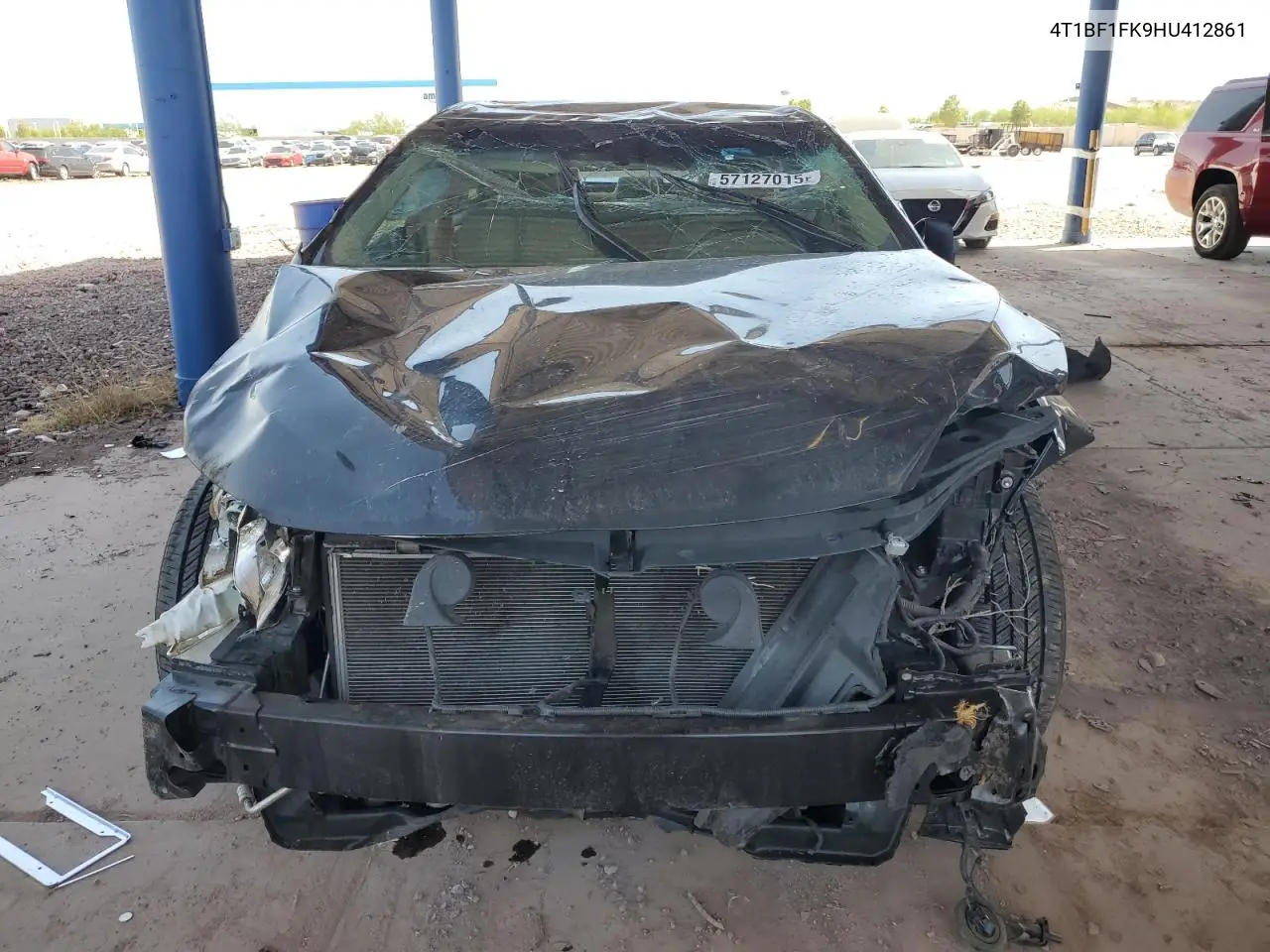 2017 Toyota Camry Le VIN: 4T1BF1FK9HU412861 Lot: 57127015