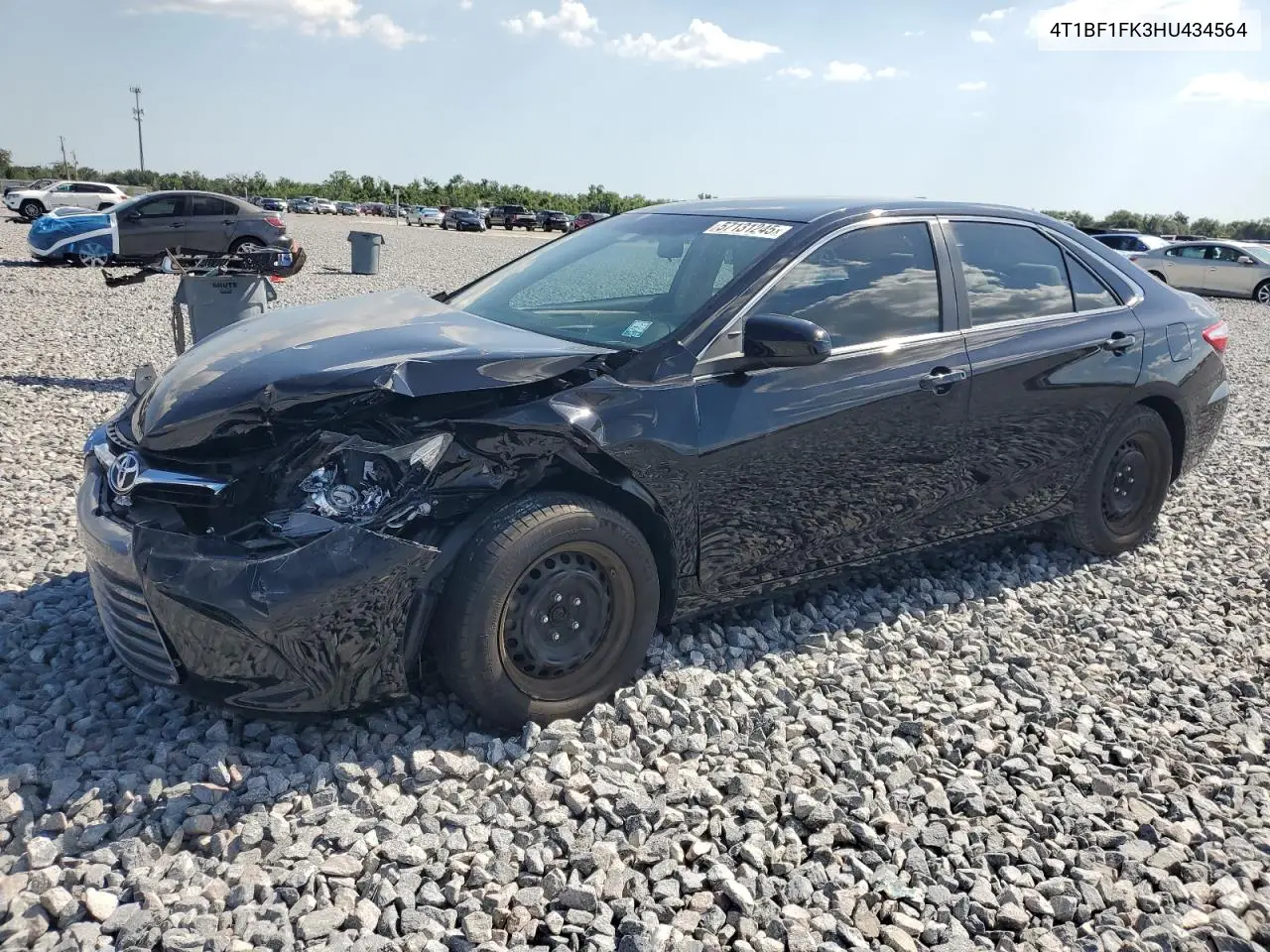 2017 Toyota Camry Le VIN: 4T1BF1FK3HU434564 Lot: 57131245