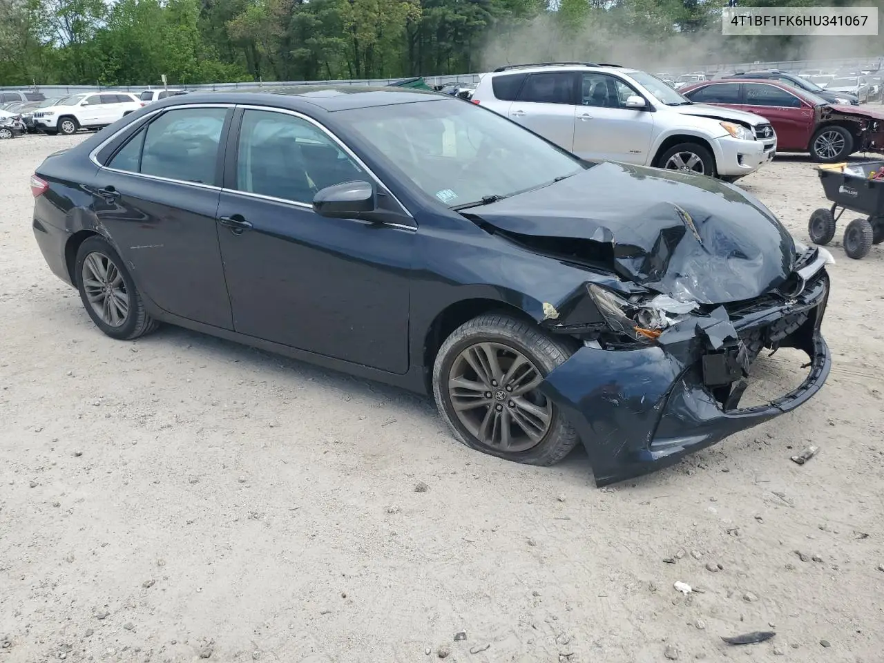 2017 Toyota Camry Le VIN: 4T1BF1FK6HU341067 Lot: 57134695