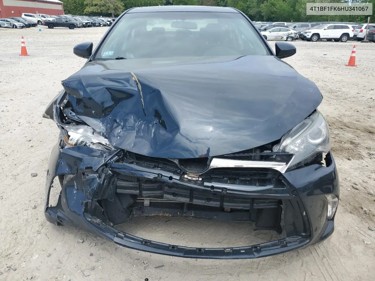2017 Toyota Camry Le VIN: 4T1BF1FK6HU341067 Lot: 57134695