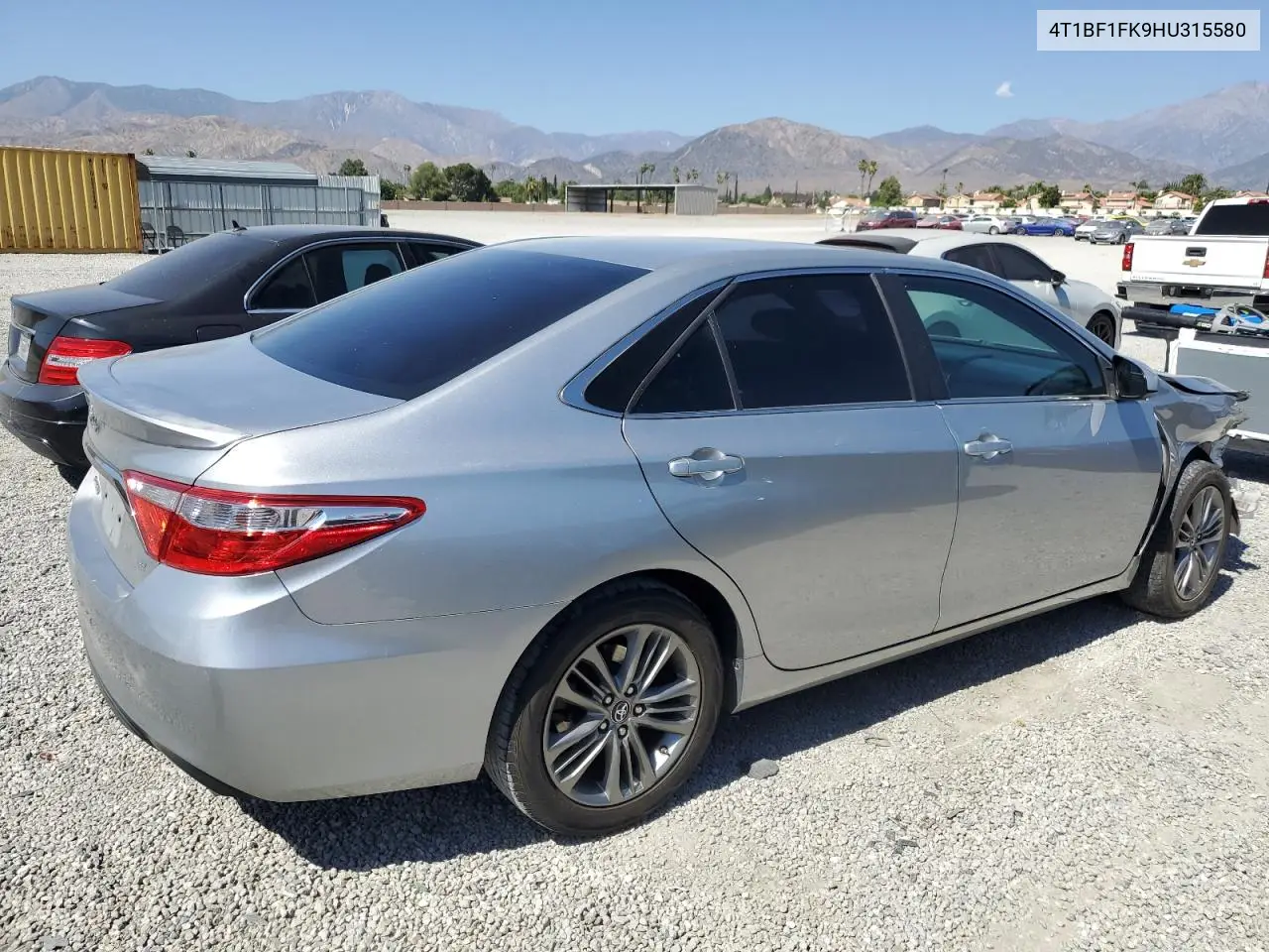 2017 Toyota Camry Le VIN: 4T1BF1FK9HU315580 Lot: 62851725