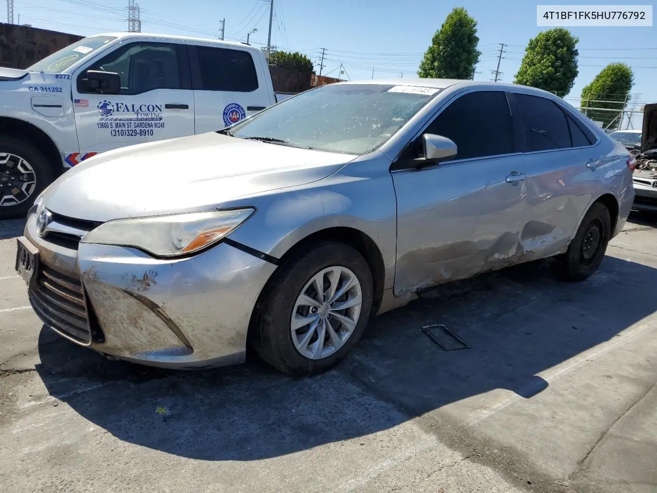 2017 Toyota Camry Le VIN: 4T1BF1FK5HU776792 Lot: 63079145