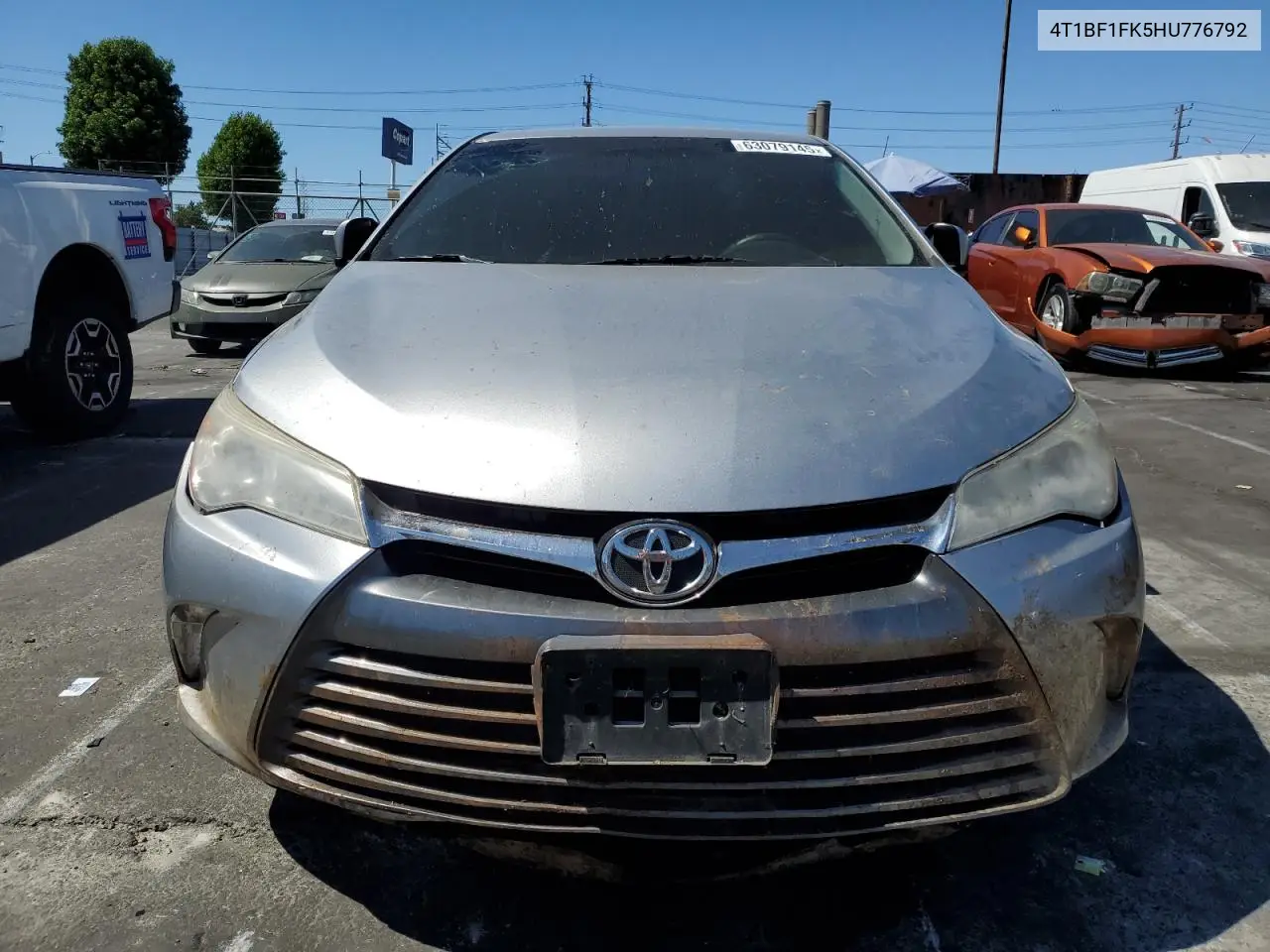 2017 Toyota Camry Le VIN: 4T1BF1FK5HU776792 Lot: 63079145