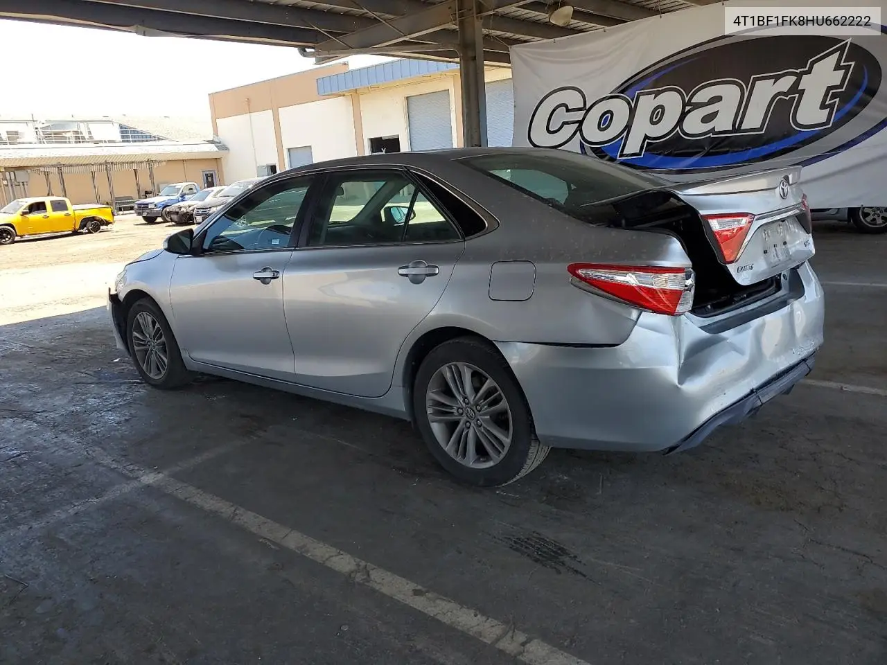2017 Toyota Camry Le VIN: 4T1BF1FK8HU662222 Lot: 63261425