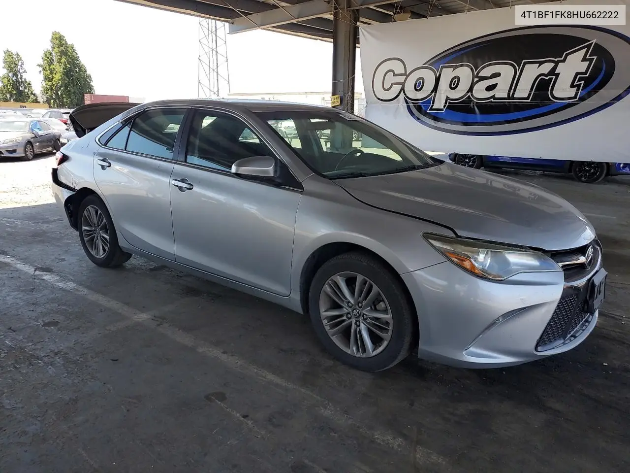 2017 Toyota Camry Le VIN: 4T1BF1FK8HU662222 Lot: 63261425