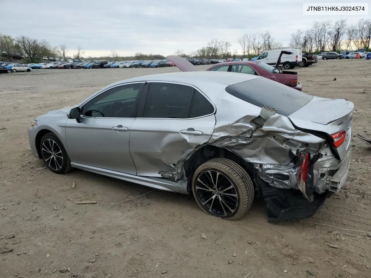 2018 Toyota Camry L VIN: JTNB11HK6J3024574 Lot: 52688655