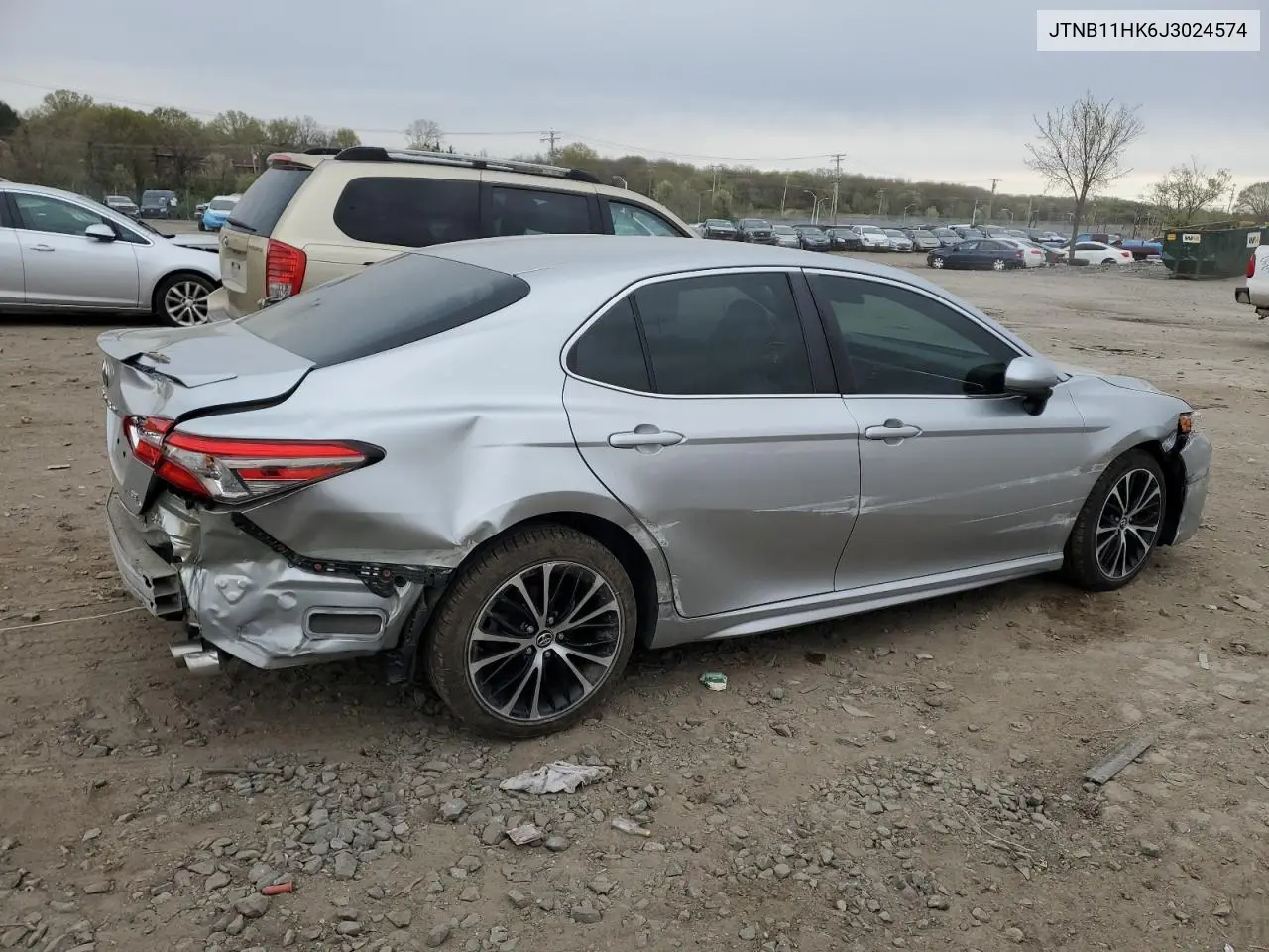 2018 Toyota Camry L VIN: JTNB11HK6J3024574 Lot: 52688655