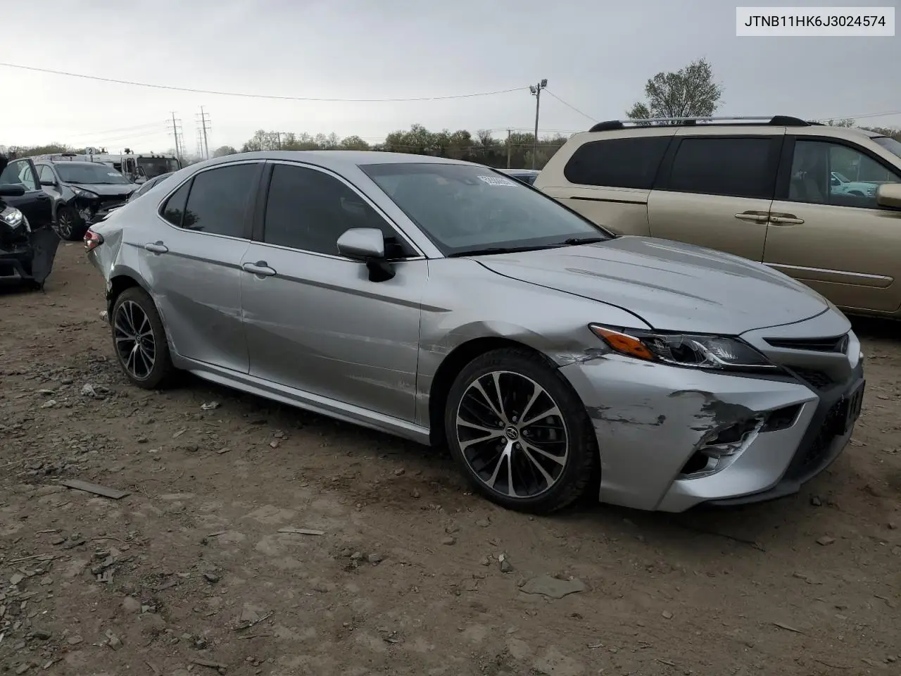 2018 Toyota Camry L VIN: JTNB11HK6J3024574 Lot: 52688655