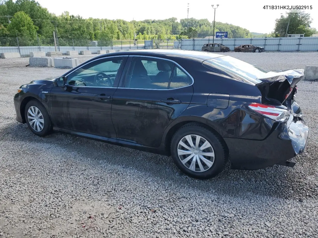 2018 Toyota Camry Le VIN: 4T1B31HK2JU502915 Lot: 57113455