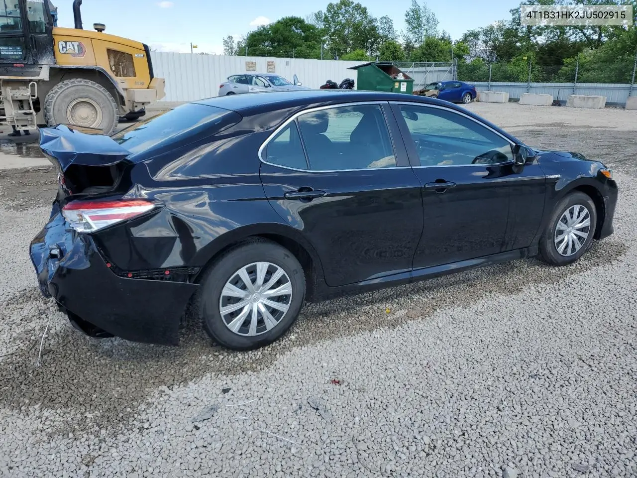 2018 Toyota Camry Le VIN: 4T1B31HK2JU502915 Lot: 57113455