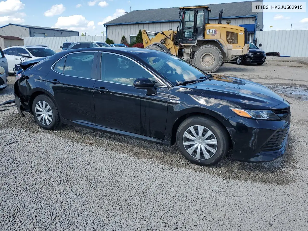 2018 Toyota Camry Le VIN: 4T1B31HK2JU502915 Lot: 57113455