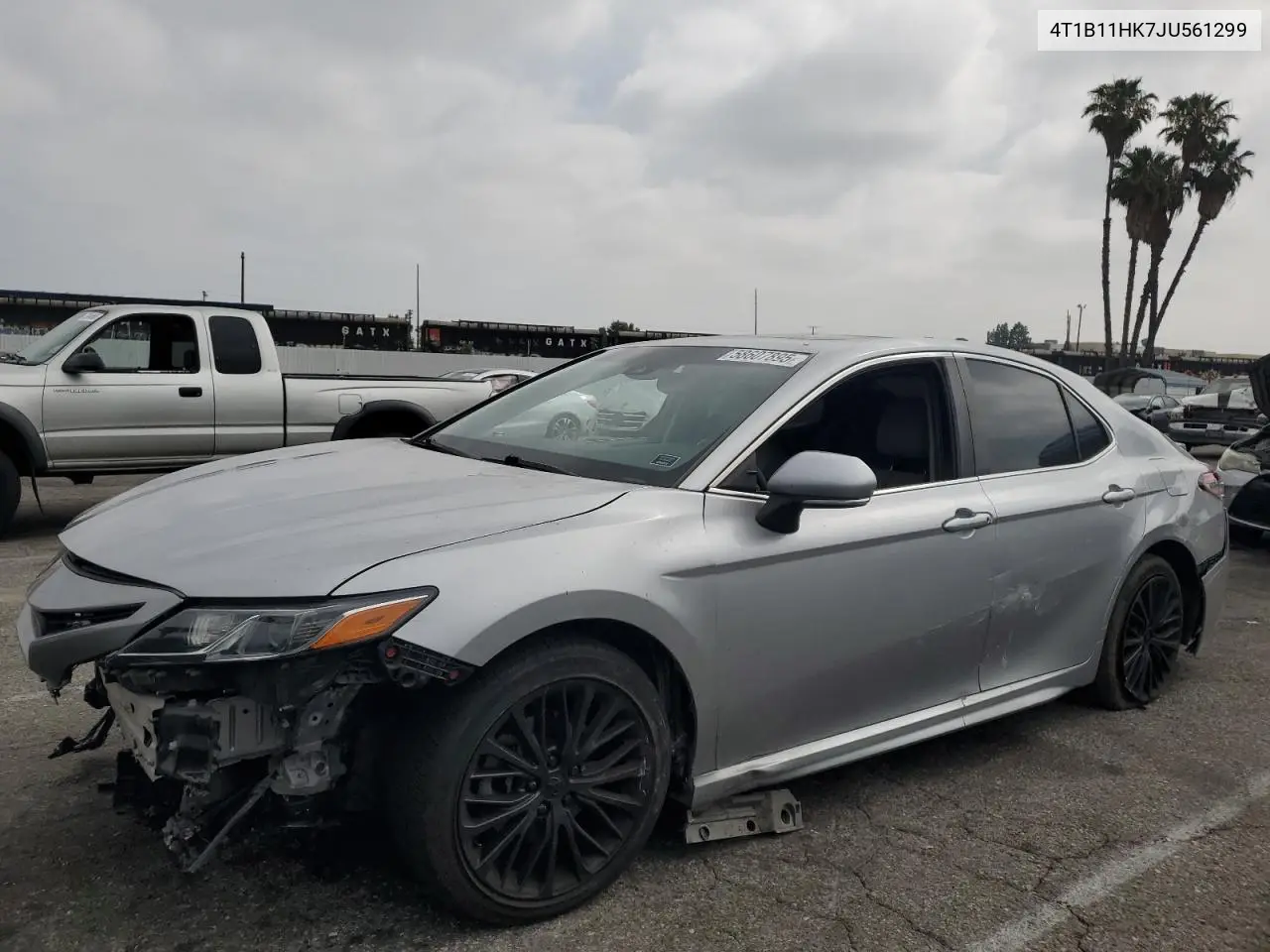 2018 Toyota Camry L VIN: 4T1B11HK7JU561299 Lot: 58607895