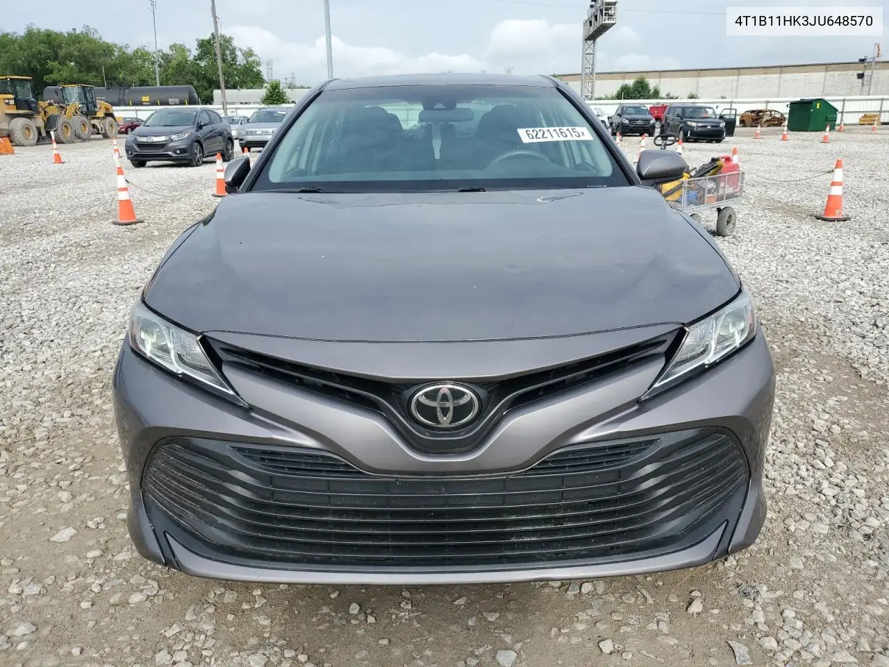 2018 Toyota Camry L VIN: 4T1B11HK3JU648570 Lot: 62211615