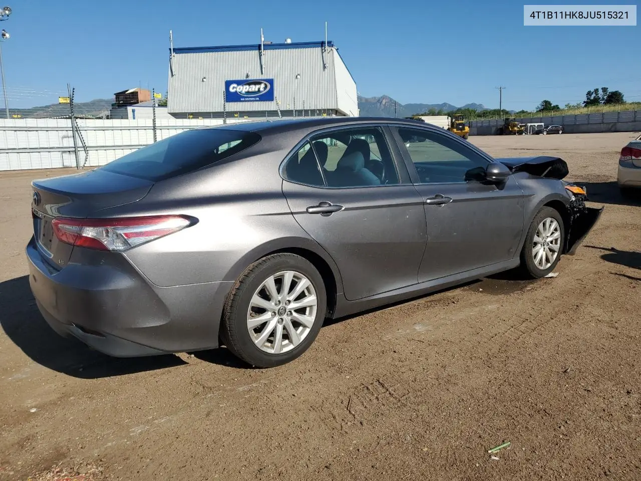 2018 Toyota Camry L VIN: 4T1B11HK8JU515321 Lot: 62285545