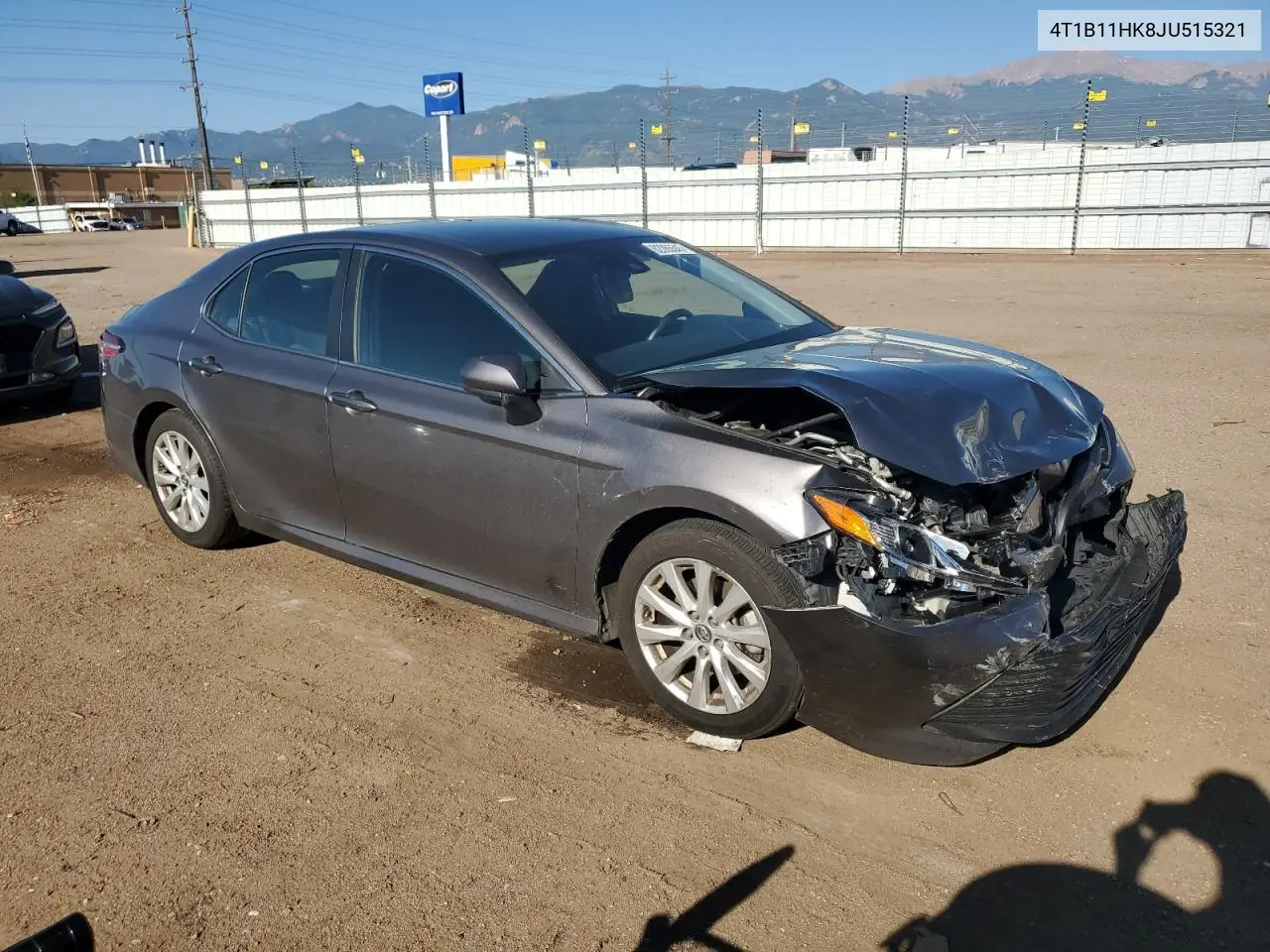 2018 Toyota Camry L VIN: 4T1B11HK8JU515321 Lot: 62285545