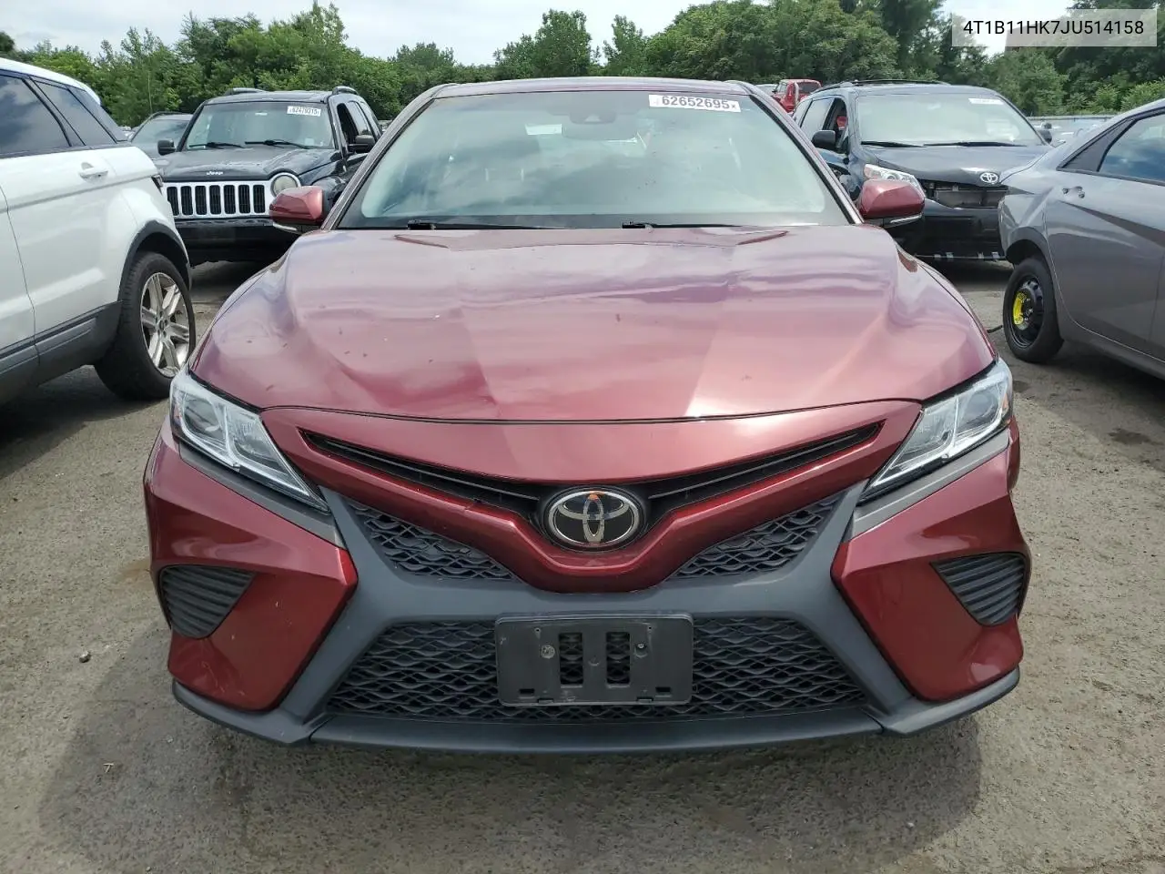 4t1b11hk7ju514158 4T1B11HK7JU514158 2018 Toyota Camry L