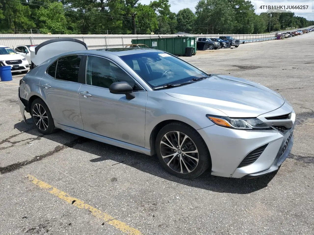 2018 Toyota Camry L VIN: 4T1B11HK1JU666257 Lot: 62793774