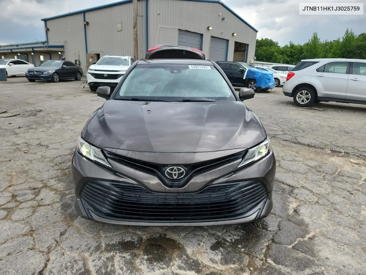 2018 Toyota Camry L VIN: JTNB11HK1J3025759 Lot: 63051435