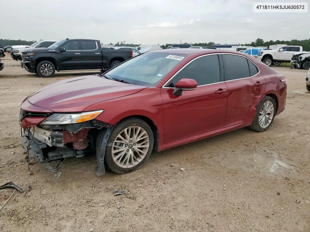 2018 Toyota Camry L VIN: 4T1B11HK5JU630572 Lot: 63198895