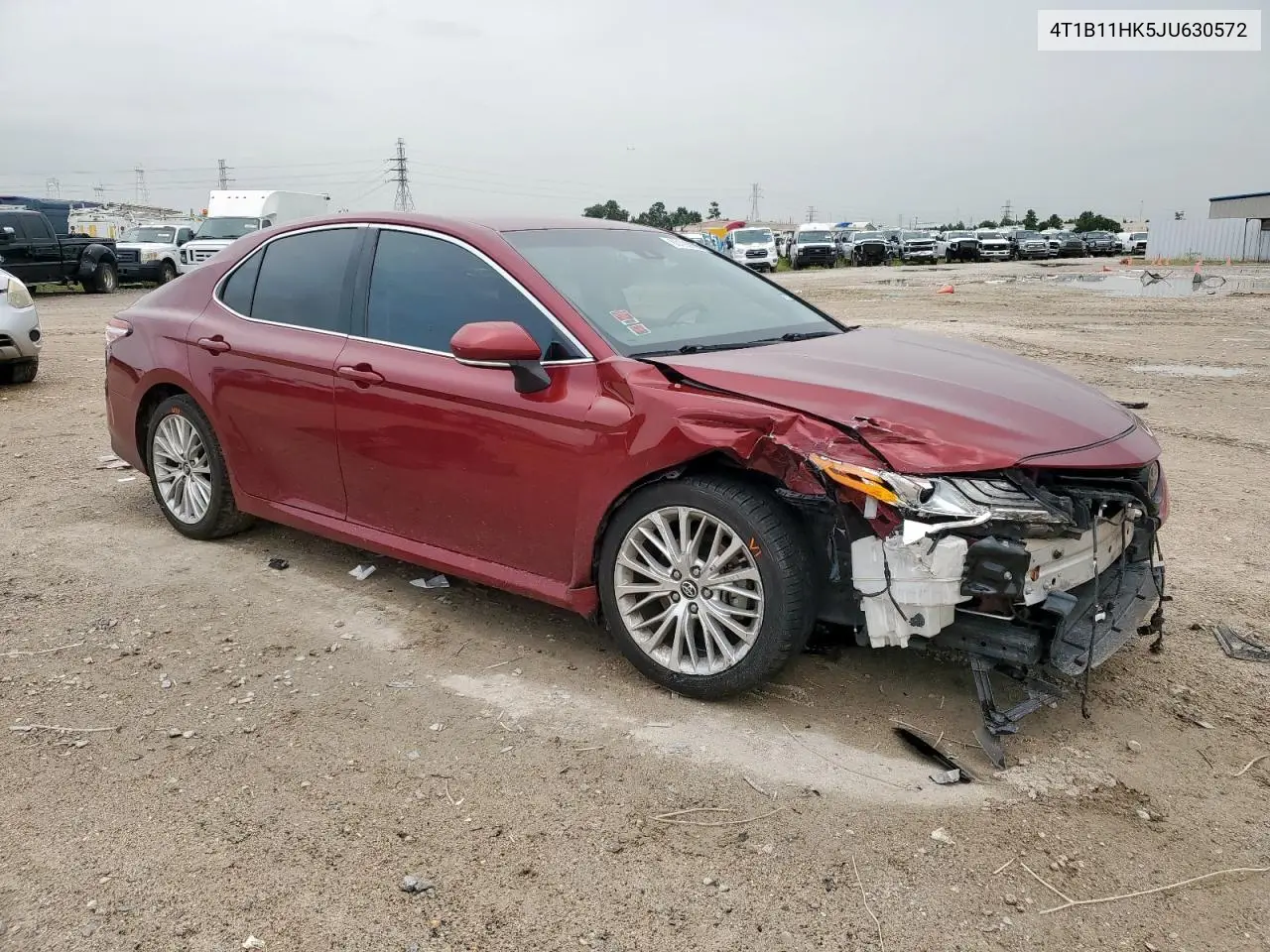 2018 Toyota Camry L VIN: 4T1B11HK5JU630572 Lot: 63198895