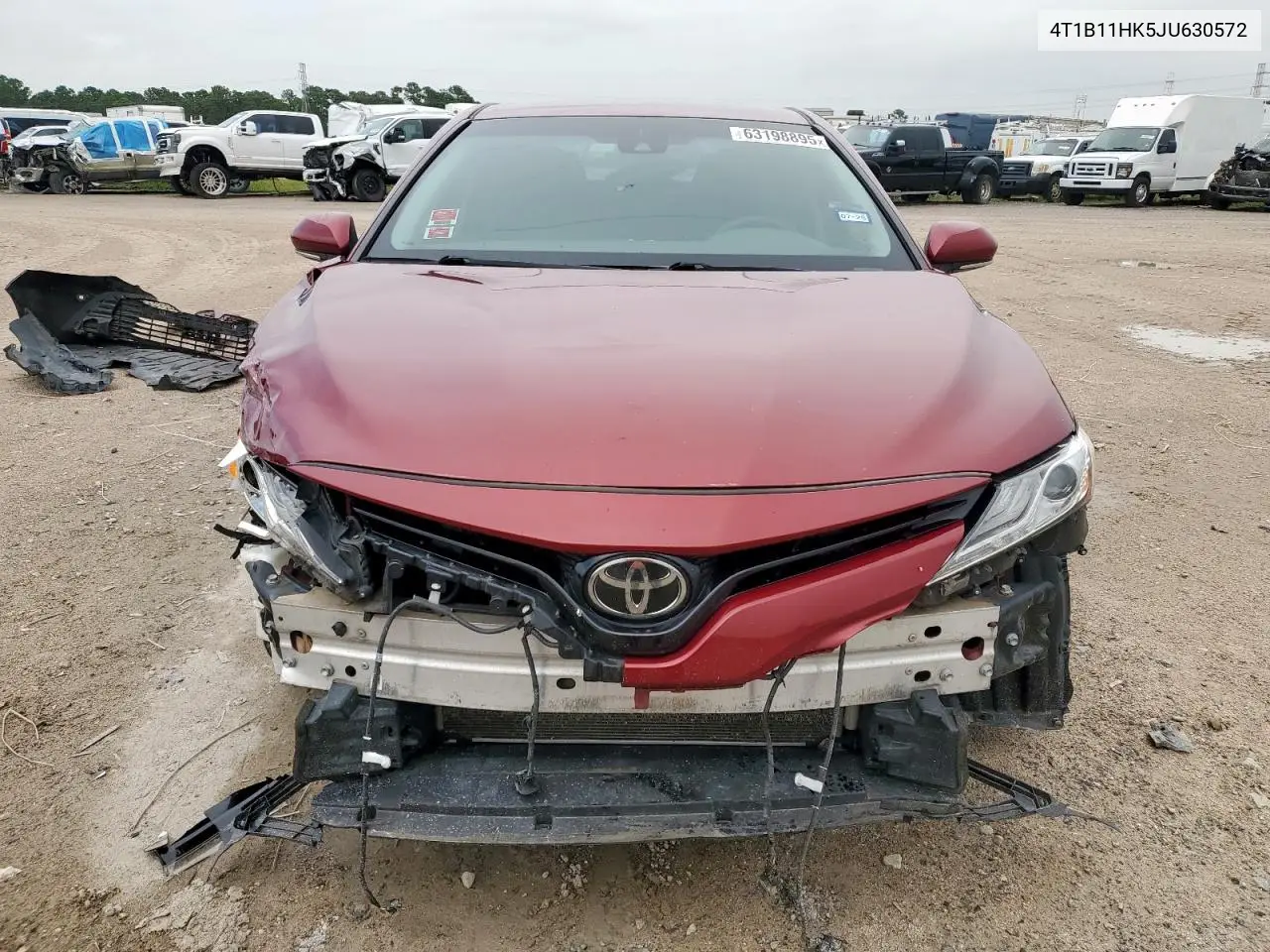 2018 Toyota Camry L VIN: 4T1B11HK5JU630572 Lot: 63198895